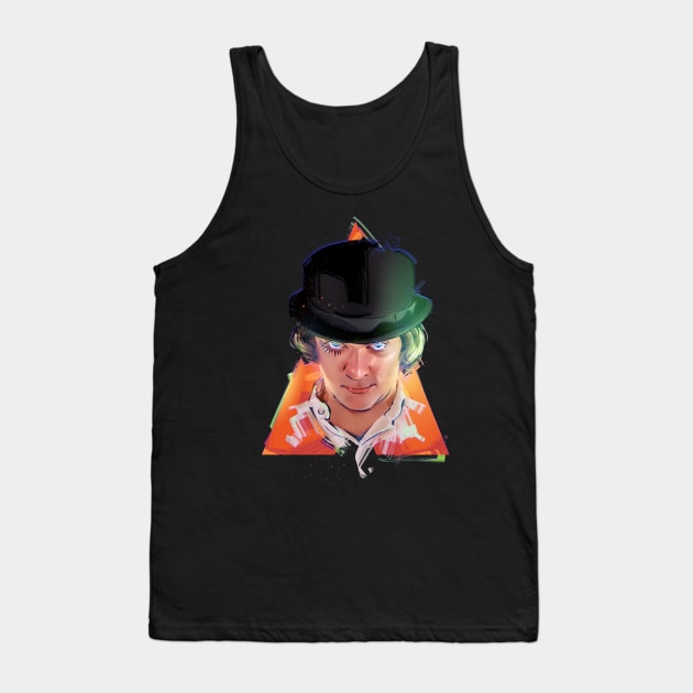 Clockwork Orange Tank Top by nabakumov